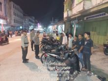 Razia Knalpot Preng oleh Polsek Bengkalis