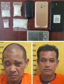 Tersangka dan barang bukti