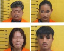 Empat tersangka