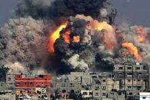 Israel bombardir Gaza Palestina (net)