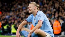 Guardiola: Erling Haaland akan Membaik saat Lawan Madrid. (Goal.com/Foto)
