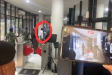 Menkominfo Tiba di Kejagung Buntut Kerugian Negara Rp8 Triliun atas Kasus BTS. (SINDONews/Foto) 