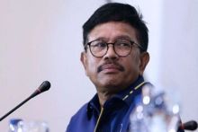 Kasus yang menyeret Johnny G. Plate sebagai tersangka korupsi BTS Menkominfo merupakan bukti jika parpol harus tunduk pada penguasa. Sumber: sindonews.com