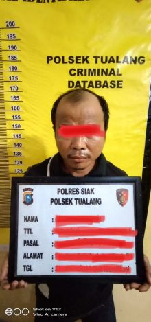 Miris, Persetubuhan Anak di bawah  Umur Kembali Terjadi Di Tualang Siak, Pelaku Sudah Di amankan 