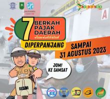 Pemprov Riau perpanjang masa berlaku program 7 Berkah Pajak Daerah Riau Lebih Baik