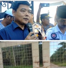 Meneger PT MAS dan penyegelan pintu keluar masuk di perusahaan oleh ribuan karyawan