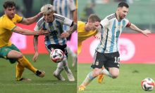 Alejandro Garnacho Debut dengan Timnas Argentina di Asia, Gantikan Nocolas Gonalez. (MSN/Foto)