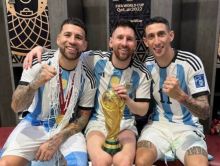 Lionel Messi, Di Maria dan Nicolas Otamendi Batal ke Indonesia, Gegara Keputusan Lionel Scaloni. (Twitter/Foto)