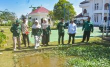 Wabup Bengkalis bersama tim BPS