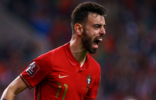 Man of the Macth Portugal vs Bosnia-Herzegovina: Bruno Fernandes. (ManUintedNews/Foto)