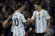 Lionel Messi dan Angel Di Maria