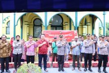 Sambut Hari Bhayangkara Ke - 77 Polres Siak