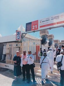 Jamaah Haji asal Kabupaten Bengkalis kloter 10