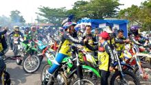 Trail Adventure HUT Bhayangkara ke 77 ditaja Mapolres Bengkalis
