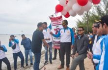 Pelepasan Lomba Mancing dalam rangka HUT Bhayangkara ke 77 Polres Bengkalis