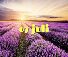 Berikut beberapa fakta dan peristiwa tercatat sejarah yang terjadi pada tanggal 7 Juli /diedit.com