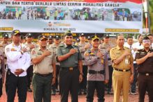 Gelar apel pasukan Ops Lancang Kuning
