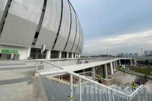 Sekretaris Fraksi PDI Perjuangan (PDIP) DPRD DKI Jakarta Dwi Rio Sambodo menyampaikan usulannya terkait polemik Jakarta International Stadium (JIS). Sumber: inilah.com