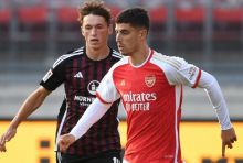 Hasil FC Nuremberg vs Arsenal di Laga Uji Coba Pramusim 2023-2024: The Gunners Imbang 1-1. (Okezone.com/Foto)