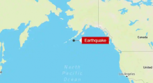 Gempa bumi mengguncang Wilayah Semenanjung Alaska /Twitter