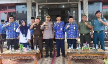 Upacara HKN di Bengkalis