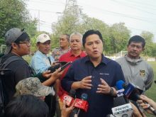 Erick Thohir Pastikan Bakal Tindak Tegas Oknum Nakal di PSSI. (Okezone.com/Foto)