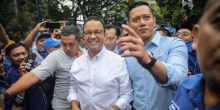 Bakal calon presiden (capres) Anies Baswedan memilih irit bicara soal pendampingnya di Pilpres 2024. Sumber: merdeka.com