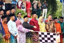 Pelepasan pawai karnaval hari jadi bengkalis ke 511