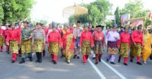 Bupati Kasmarni beserta rombongan