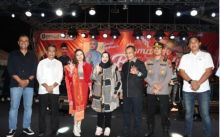 Rara dan Bupati serta forkopimda Bengkalis