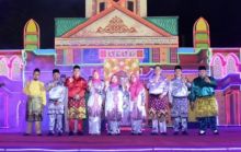 Bupati Kasmarni saat membuka MTQ di Rupat Utara