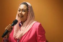 Putri Presiden ke-4 RI Abdurrahman Wahid alias Gus Dur, Yenny Wahid. Sumber: Koran Tempo