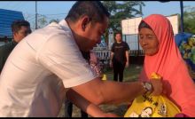 Kunjungan di Pasar Minggu Kandis, Indra Gunawan Tampung Aspirasi Pedagang