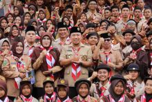 Wabup Husni Jadi Pembina Upacara Pada Hari Pramuka ke - 62 Tingkat Kabupaten Siak 