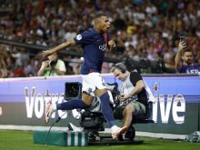 Selebrasi Penuh Makna Kylian Mbappe: Aku Bertahan di PSG. (detik.com/Foto)