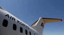 Pesawat Air Koryo /Twitter