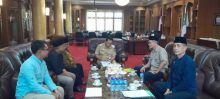 LAMR bertemu dengan bupati Rohul Sukiman 