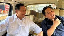 Prabowo-Erick Thohir Bakal Pidato Politik di HUT PAN, Signal Cawapres kah?. (detik.com/Foto)
