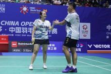 Hasil China open 2023: Praveen dan Melati Harus Telan Pil Pahit, Ganda Campuran RI Habis. (DjarumBadminton)