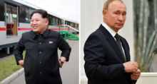 Pemimpin Korea Utara Kim Jong Un dan Presiden Rusia Vladimir Putin /Reuters