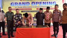 Peresmian Kantor Capem BRK Syariah Rohil Ujung Tanjung 