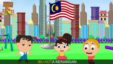 Malaysia Jiplak Lagu 'Halo-Halo Bandung' Jadi 'Halo Kuala Lumpur', Irama dan Intonasinya Mirip. (Tangkapan Layar/Lagu Kanak TV)