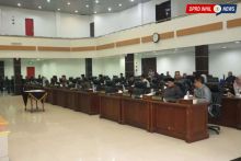 Paripurna ke-9 DPRD Inhil Setujui Ranperda Pertanggung jawaban Pelaksanaan APBD Tahun 2022.