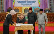Penandatanganan MoU KUA-PPAS kabupaten Bengkalis