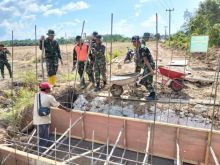 Pelaksanaan TMMD ke 118 kodim 0303 Bengkalis