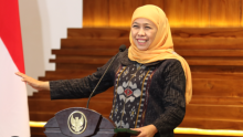 Khofifah Disebut Masuk Radar Ketua Timses Kemenangan Prabowo. (Dok. Kominfo Jatim)