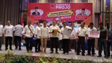 Projo Deklarasi Dukung Cawapres Inisial 'P', Prabowo Ikut Hadir. (detik.com)