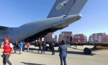 Ratusan Ton Bantuan untuk Gaza Tertahan di Perbatasan Mesir Akibat Ulah Israel. (Hidayatullah.com/Foto)