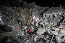 Rudal Israel Hantam Gereja Ortodoks Yunani di Gaza, 8 Orang Tewas. (Tangkapan Layar beritasatu.com)