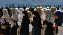 Ilustrasi Hari Santri Nasional. Sumber: Titro.id